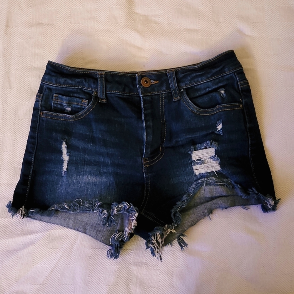 Wax Jean, Small, Dark Blue Jean